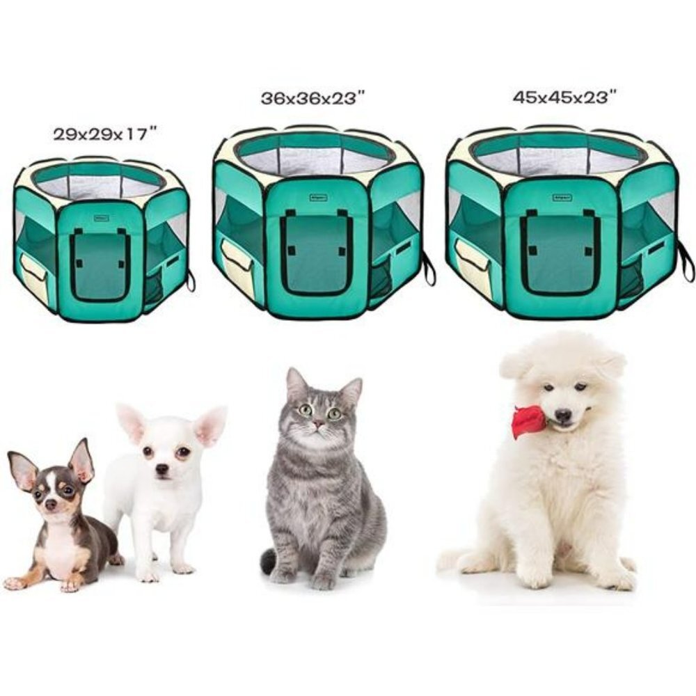 Portable Pet Playpen Foldable Kennels Playpen for Dog&Cat Carrying Case